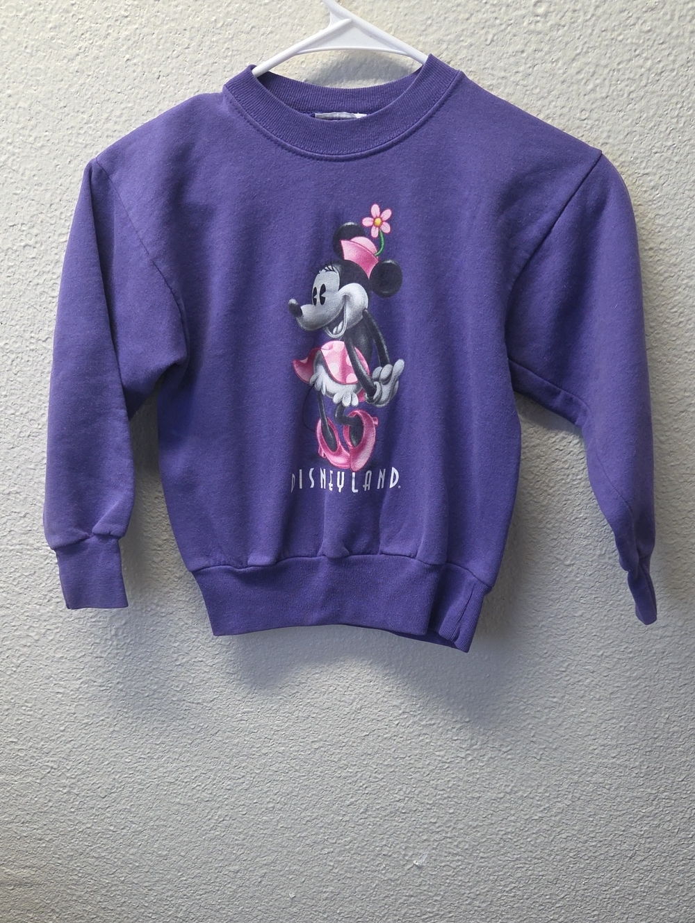 Vtg Disneyland Resort Childrens Sweater